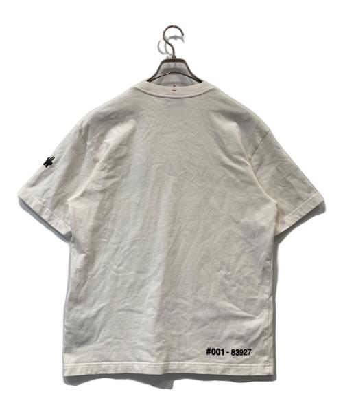 MONCLER（モンクレール）MONCLER (モンクレール) Tシャツ ホワイト サイズ:Mの古着・服飾アイテム