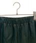 中古・古着 MM6 Maison Margiela (エムエムシックス メゾンマルジェラ) フェイクレザー トラウザーズ グリーン サイズ:38 未使用品：20000円