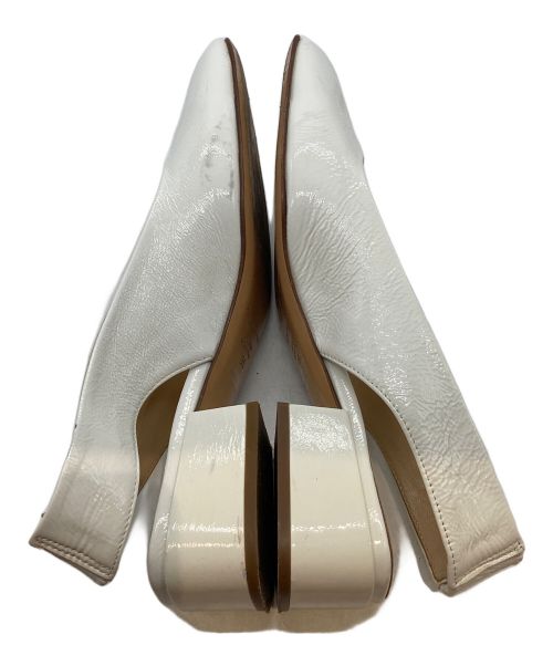 FABIO RUSCONI（ファビオルスコーニ）FABIO RUSCONI (ファビオルスコーニ) ミュール ホワイト サイズ:35の古着・服飾アイテム