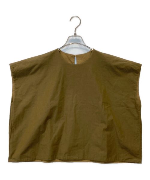 45rpm（45アールピーエム）45rpm (45アールピーエム) ダンプ無双の馬Ｍシャツ ブラウン×カーキ サイズ:表記なしの古着・服飾アイテム