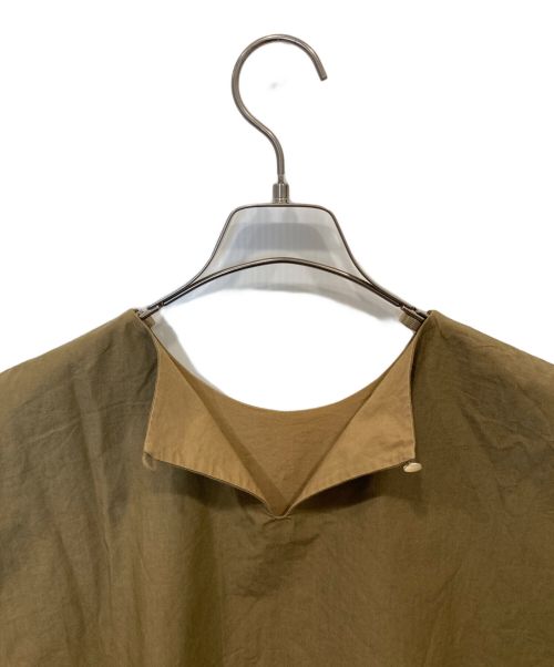 45rpm（45アールピーエム）45rpm (45アールピーエム) ダンプ無双の馬Ｍシャツ ブラウン×カーキ サイズ:表記なしの古着・服飾アイテム