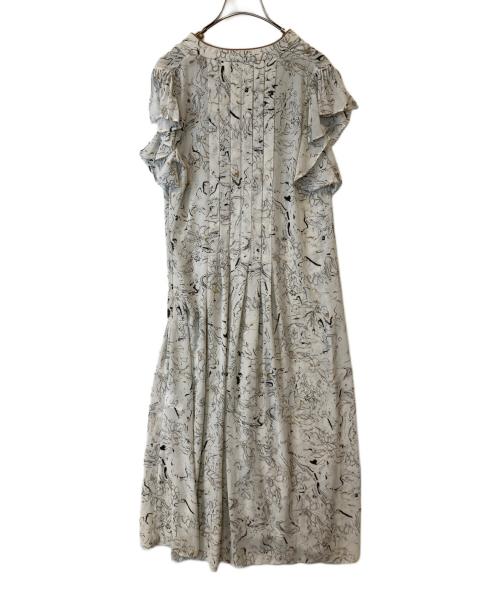 Snidel（スナイデル）Snidel (スナイデル) マーブルフラワー柄ワンピース SWFO212029 アイボリーの古着・服飾アイテム