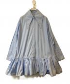 Bibiy.ビビィ）の古着「BLAIR SHIRT OP シャツワンピース B21-OP047LBF」｜スカイブルー