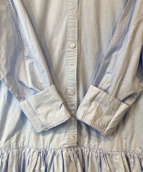 Bibiy.（ビビィ）Bibiy. (ビビィ) BLAIR SHIRT OP シャツワンピース B21-OP047LBF スカイブルー サイズ:FREEの古着・服飾アイテム