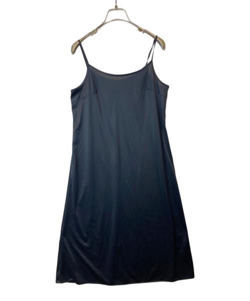 ANAYI（アナイ）ANAYI (アナイ) ライトツイルスタンドカラーワンピース 102127-14-400 グレー サイズ:36の古着・服飾アイテム