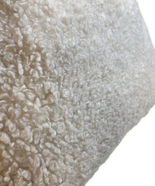 GIANNI CHIARINI（ジャンニ キアリーニ）GIANNI CHIARINI (ジャンニ キアリーニ) 2WAY ボアショルダーバッグ ホワイトの古着・服飾アイテム