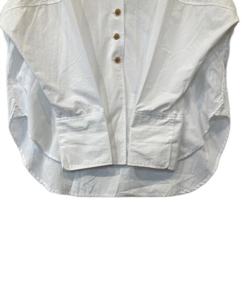 russet（ラシット）russet (ラシット) シャツジャケット RUZ5041404A0001 ホワイト サイズ:FREEの古着・服飾アイテム