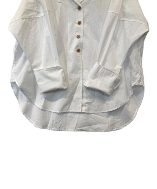 russet（ラシット）russet (ラシット) シャツジャケット RUZ5041404A0001 ホワイト サイズ:FREEの古着・服飾アイテム