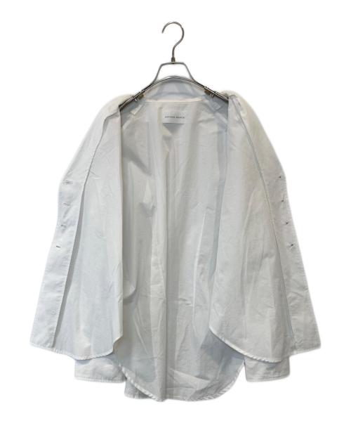 russet（ラシット）russet (ラシット) シャツジャケット RUZ5041404A0001 ホワイト サイズ:FREEの古着・服飾アイテム