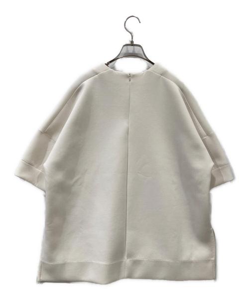 Whim Gazette（ウィムガゼット）Whim Gazette (ウィムガゼット) 半袖ダンボールプルオーバー ホワイト サイズ:FREEの古着・服飾アイテム