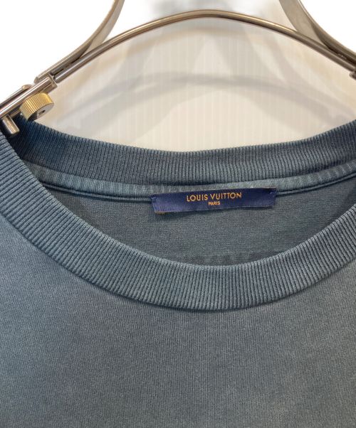 LOUIS VUITTON（ルイ ヴィトン）LOUIS VUITTON (ルイ ヴィトン) クルーネックカットソー ネイビー サイズ:Lの古着・服飾アイテム