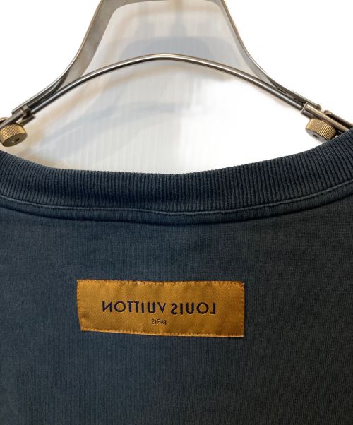 LOUIS VUITTON（ルイ ヴィトン）LOUIS VUITTON (ルイ ヴィトン) クルーネックカットソー ネイビー サイズ:Lの古着・服飾アイテム