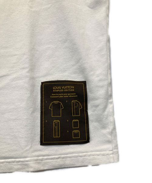 LOUIS VUITTON（ルイ ヴィトン）LOUIS VUITTON (ルイ ヴィトン) クルーネックカットソー ホワイト サイズ:Lの古着・服飾アイテム