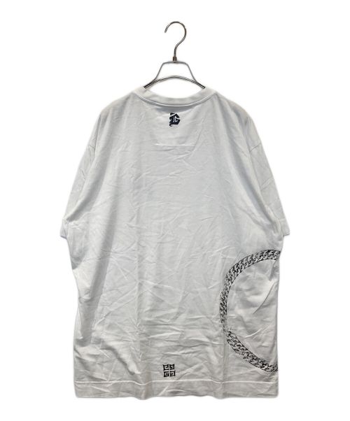 GIVENCHY（ジバンシィ）GIVENCHY (ジバンシィ) プリントカットソー ホワイト サイズ:3XLの古着・服飾アイテム