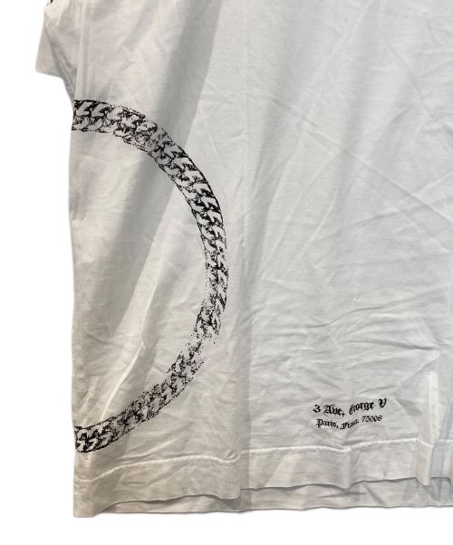GIVENCHY（ジバンシィ）GIVENCHY (ジバンシィ) プリントカットソー ホワイト サイズ:3XLの古着・服飾アイテム