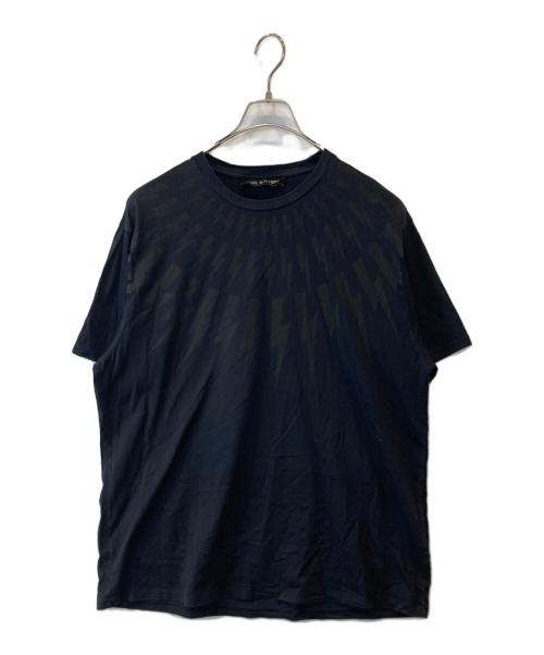 NEIL BARRETT（ニールバレット）NEIL BARRETT (ニールバレット) サンダーボルトTシャツ PRE SS20 ブラック サイズ:SIZE XLの古着・服飾アイテム