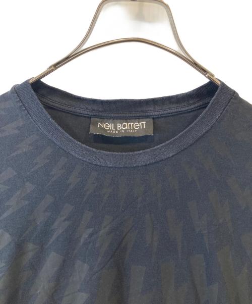 NEIL BARRETT（ニールバレット）NEIL BARRETT (ニールバレット) サンダーボルトTシャツ PRE SS20 ブラック サイズ:SIZE XLの古着・服飾アイテム