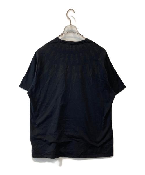 NEIL BARRETT（ニールバレット）NEIL BARRETT (ニールバレット) サンダーボルトTシャツ PRE SS20 ブラック サイズ:SIZE XLの古着・服飾アイテム