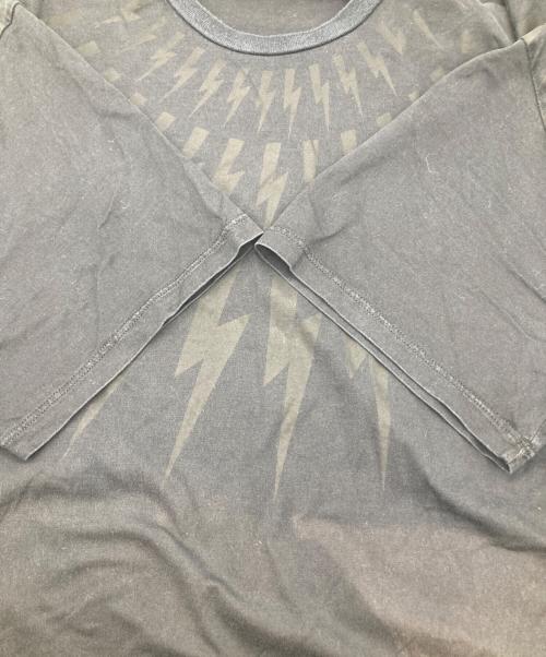 NEIL BARRETT（ニールバレット）NEIL BARRETT (ニールバレット) サンダーボルトTシャツ PRE SS20 ブラック サイズ:SIZE XLの古着・服飾アイテム