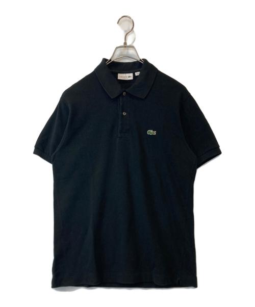 LACOSTE（ラコステ）LACOSTE (ラコステ) ポロシャツ　F8455 ブラック サイズ:Mの古着・服飾アイテム