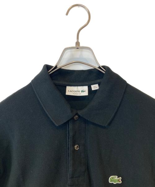 LACOSTE（ラコステ）LACOSTE (ラコステ) ポロシャツ　F8455 ブラック サイズ:Mの古着・服飾アイテム