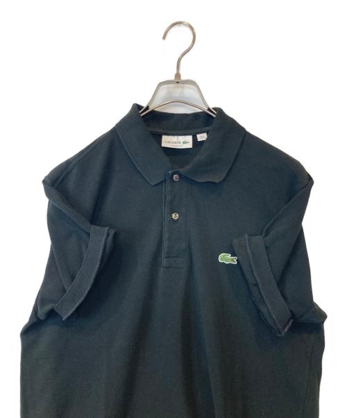 LACOSTE（ラコステ）LACOSTE (ラコステ) ポロシャツ　F8455 ブラック サイズ:Mの古着・服飾アイテム
