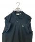 中古・古着 LACOSTE (ラコステ) ポロシャツ　F8455 ブラック サイズ:M：5000円