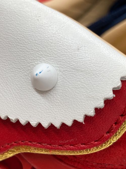 Christian Louboutin（クリスチャン・ルブタン）Christian Louboutin (クリスチャン・ルブタン) LOUBISHAR ソールデザインスニーカー ネイビー×レッド サイズ:43の古着・服飾アイテム