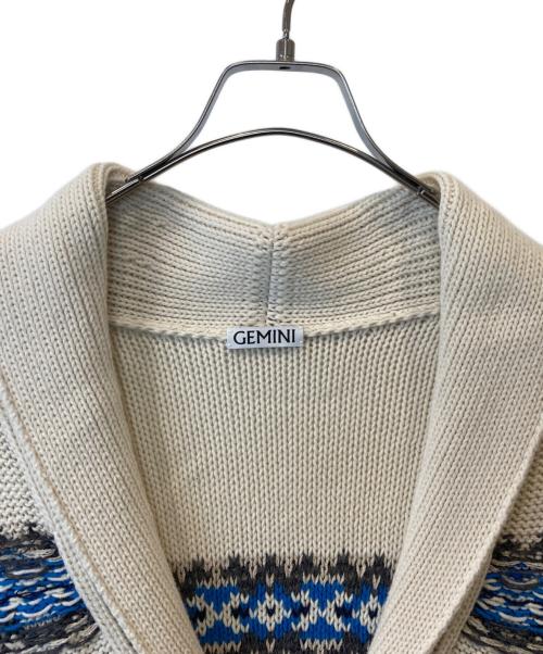 Gemini（ジェミニ）Gemini (ジェミニ) JQカーディガン ベージュ サイズ:FREEの古着・服飾アイテム