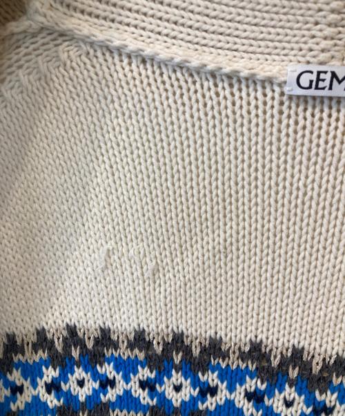 Gemini（ジェミニ）Gemini (ジェミニ) JQカーディガン ベージュ サイズ:FREEの古着・服飾アイテム