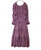 JILL STUARTジルスチュアート）の古着「キャサリンワンピース 092-1240009」｜パープル