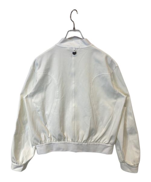 HIGH Everyday Couture（ハイエブリデイクチュール）HIGH Everyday Couture (ハイエブリデイクチュール) ジップアップジャケット ホワイト サイズ:13の古着・服飾アイテム