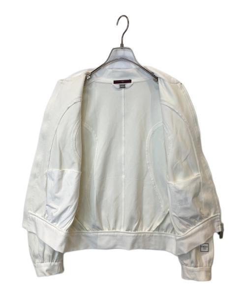 HIGH Everyday Couture（ハイエブリデイクチュール）HIGH Everyday Couture (ハイエブリデイクチュール) ジップアップジャケット ホワイト サイズ:13の古着・服飾アイテム