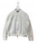 HIGH Everyday Couture（ハイエブリデイクチュール）の古着「ジップアップジャケット」｜ホワイト