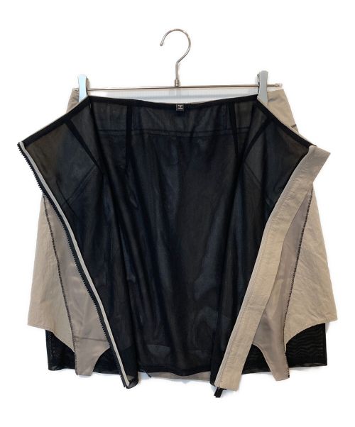 McQ Alexander McQueen（マックキュー アレキサンダーマックイーン）McQ Alexander McQueen (マックキュー アレキサンダーマックイーン) スカート ブラウン サイズ:Mの古着・服飾アイテム