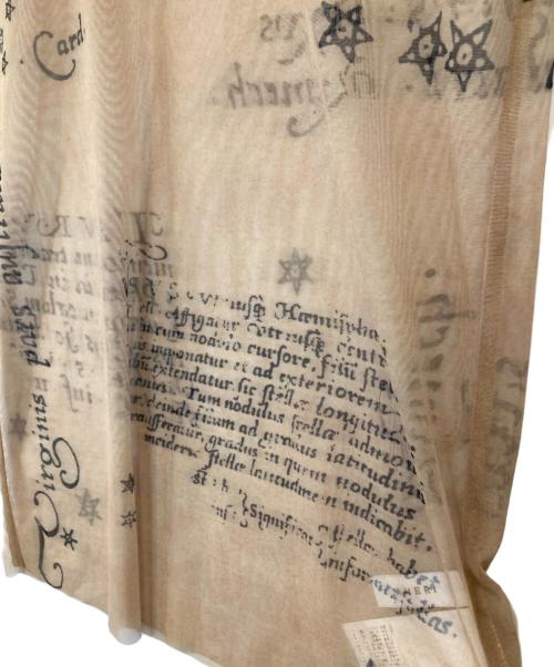 Ameri（アメリ）Ameri (アメリ) HOROSCOPE SKIN TOP　シアーノースリーブカットソー　02210381480 ブラウン サイズ:SIZE Freeの古着・服飾アイテム