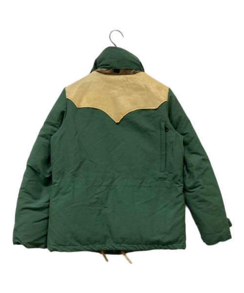 RockyMountainFeatherBed（ロッキーマウンテンフェザーベッド）RockyMountainFeatherBed (ロッキーマウンテンフェザーベッド) ダウンジャケット グリーン サイズ:7/8の古着・服飾アイテム