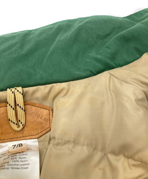 RockyMountainFeatherBed（ロッキーマウンテンフェザーベッド）RockyMountainFeatherBed (ロッキーマウンテンフェザーベッド) ダウンジャケット グリーン サイズ:7/8の古着・服飾アイテム