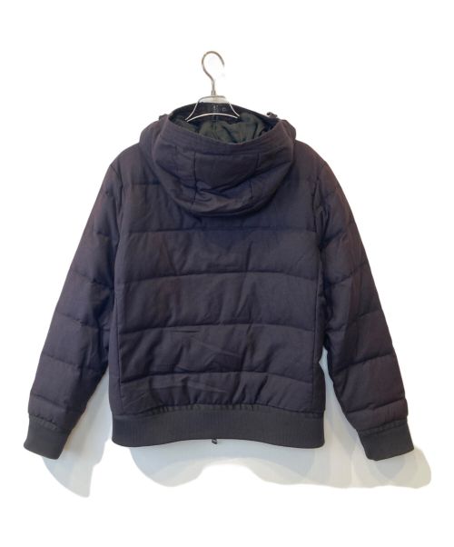 AKM（エーケーエム）AKM (エーケーエム) 裏地 迷彩 ダウンジャケット パープル サイズ:Lの古着・服飾アイテム