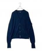 IZODアイゾッド）の古着「アクリルカーディガン」｜ネイビー