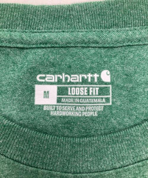 CarHartt（カーハート）CarHartt (カーハート) ポケットTシャツ　K87-M グリーン サイズ:Mの古着・服飾アイテム