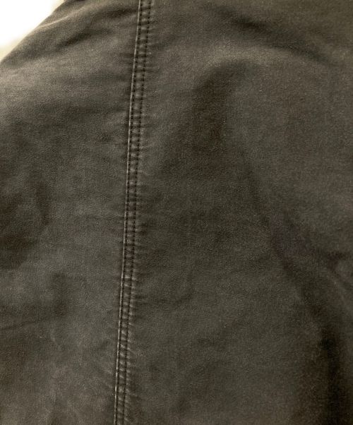 FRENCH WORK（フレンチワーク）FRENCH WORK (フレンチワーク) ブラックモールスキンジャケット ブラック サイズ:表示がないため不明の古着・服飾アイテム