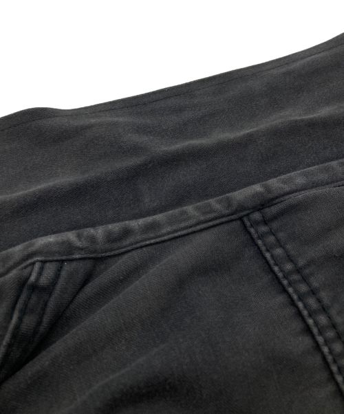 FRENCH WORK（フレンチワーク）FRENCH WORK (フレンチワーク) ブラックモールスキンジャケット ブラック サイズ:表示がないため不明の古着・服飾アイテム