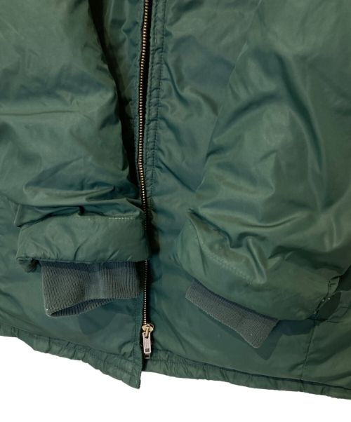 Eddie Bauer（エディーバウアー）Eddie Bauer (エディーバウアー) 50~60sダウンジャケット グリーン サイズ:表記がない為不明の古着・服飾アイテム