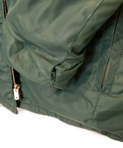 Eddie Bauer（エディーバウアー）Eddie Bauer (エディーバウアー) 50~60sダウンジャケット グリーン サイズ:表記がない為不明の古着・服飾アイテム