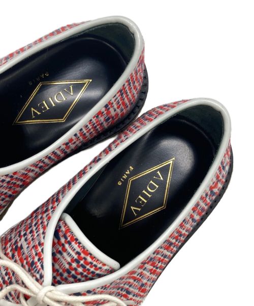 ADIEV（アデュー）ADIEV (アデュー) シューズ レッド サイズ:36の古着・服飾アイテム