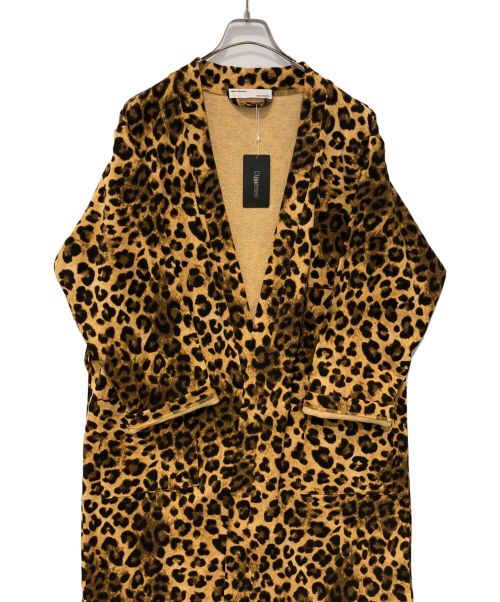 L'appartement（アパルトモン）L'appartement (アパルトモン) Leopard Sweat Gown キャメル サイズ:FREE 未使用品の古着・服飾アイテム
