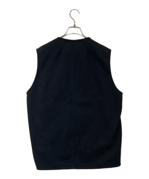 haunt（ハウント）haunt (ハウント) VNECK VEST ブラック サイズ:36 未使用品の古着・服飾アイテム