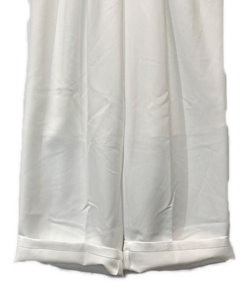 regleam（リグリーム）regleam (リグリーム) ハイウエスト2WAYサロペット ホワイト サイズ:Mの古着・服飾アイテム