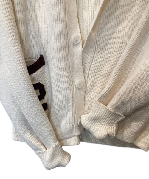 WIND AND SEA（ウィンダンシー）WIND AND SEA (ウィンダンシー) ニットカーディガン アイボリー サイズ:Mの古着・服飾アイテム